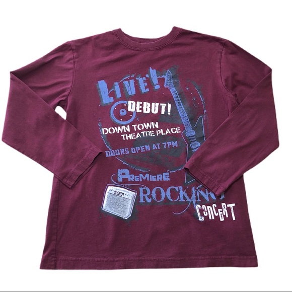 Children’s Place Guitar Rock Concert Tee - Picture 1 of 7